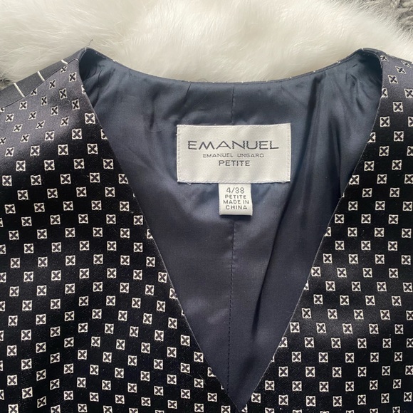 Emanuel Ungaro 100% Silk Vest - Picture 2 of 7